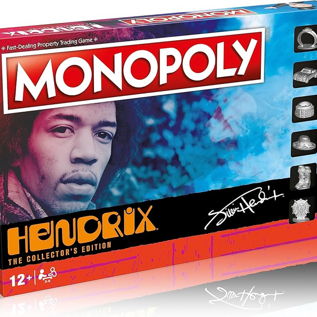 Brand new sealed monopoly game board - Jimi hendrix