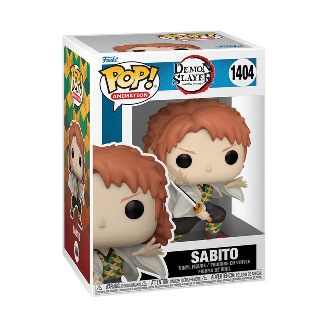 Demon Slayer - Sabito without Mask Pop! Vinyl Figure #1404 + free case