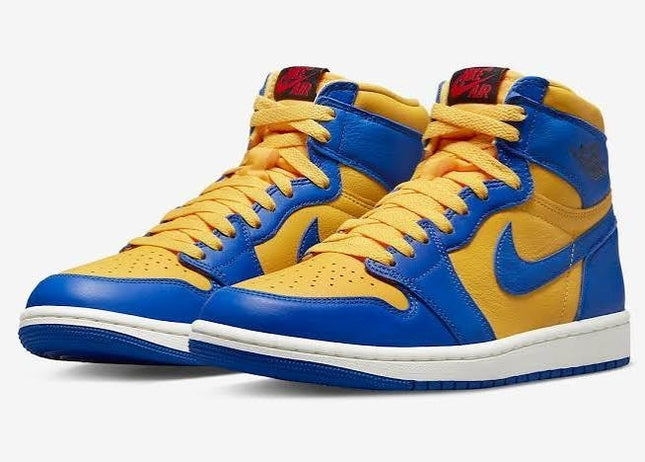 Size 7US - Air Jordan 1 Retro OG High Reverse Laney Woman’s BNIB FD2596 700