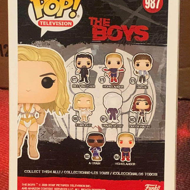 Starlight #987 THE BOYS "TV" Funko Pop! Vinyl Figure (damaged)