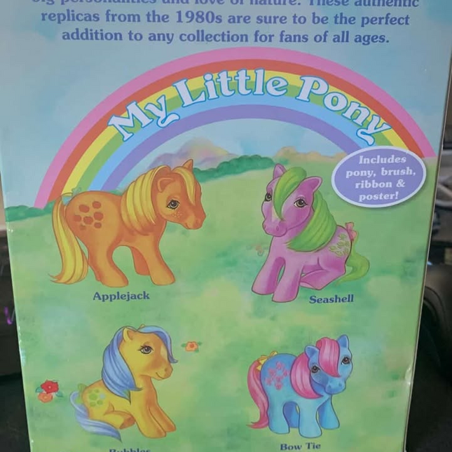 vintage My little pony Earth Ponies "bubbles"