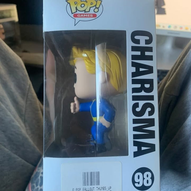 Funko Pop Vinyl Fallout MIB 98 Charisma 2016