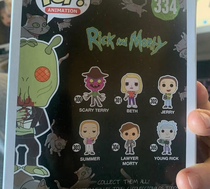 Rick and Morty pop vinyl, Cornvelious Daniel #334