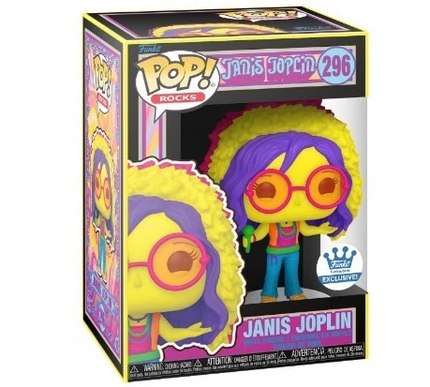 janis joplin #296 Pop! vinyl music funko + free case