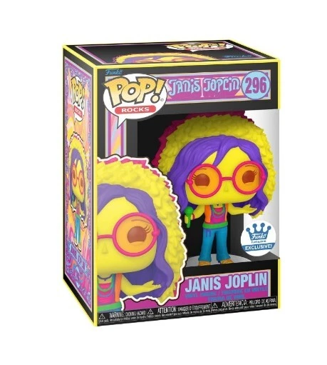 janis joplin #296 Pop! vinyl music funko + free case