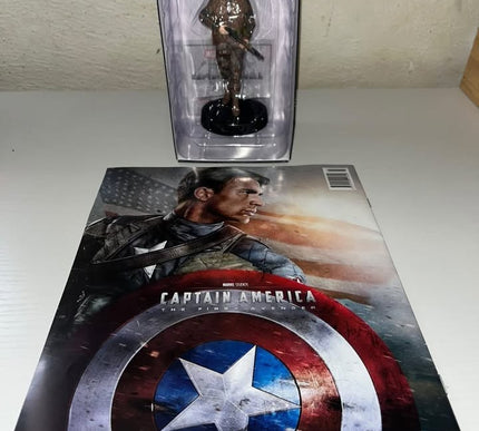 Dum Dum Dugan #43 Captain america Hand painted Eaglemoss figurine with magazine 