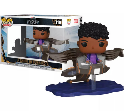 Black Panther: Wakanda Forever Shuri in Sunbird #110 Funko Pop! vinyl Rides 
