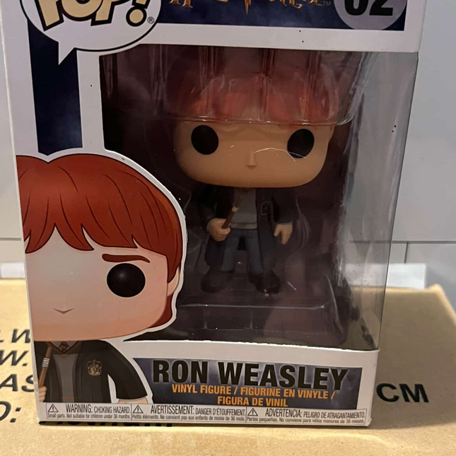 Ron Weasley #02 Harry Potter Funko Pop! vinyl (damaged)