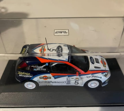 1/43 Ford Focus RS WRC McRae No. 5 Acropolis Rally Winner 2002 FORD FOCUS