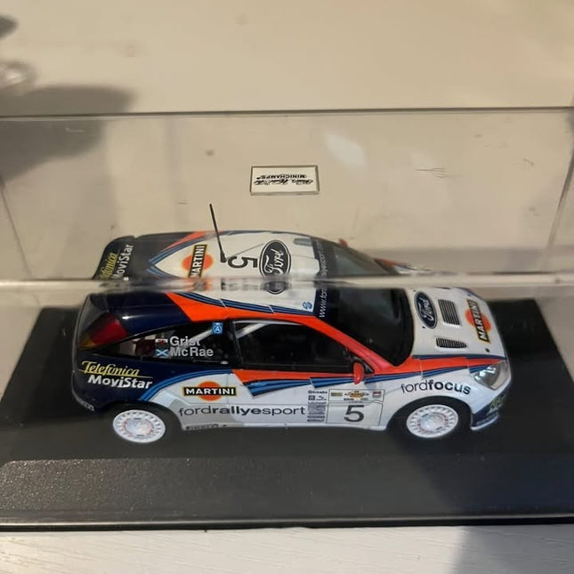 1/43 Ford Focus RS WRC McRae No. 5 Acropolis Rally Winner 2002 FORD FOCUS