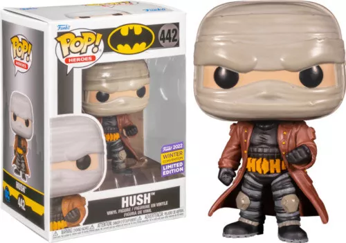 hush #442 Pop! funko vinyl DC + Free case