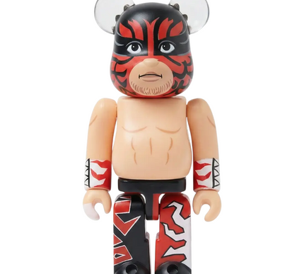 Bearbrick 100% Series 46 Artist - The Great Muta (Varient) wrestler 