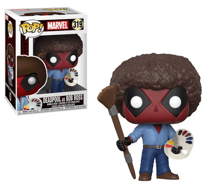 Deadpool as Bob Ross #319 Funko Pop! vinyl 