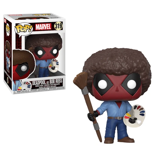 Deadpool as Bob Ross #319 Funko Pop! vinyl 
