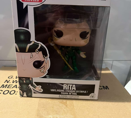 Rita #401 Power Rangers Funko Pop! vinyl (damaged)