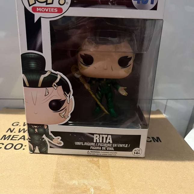 Rita #401 Power Rangers Funko Pop! vinyl (damaged)