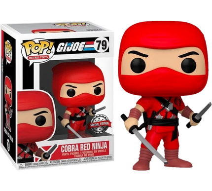 Cobra Red ninja #79 G.I JOE Funko Pop! vinyl 