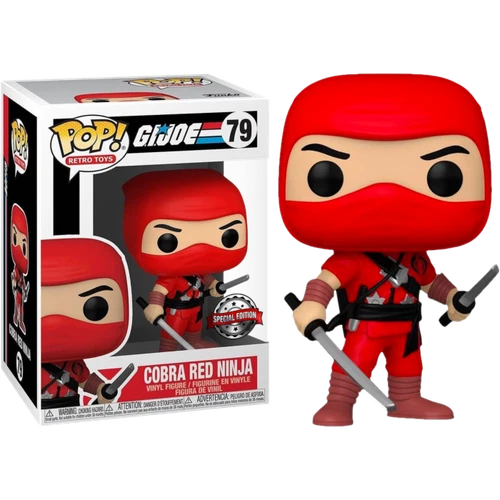 Cobra Red ninja #79 G.I JOE Funko Pop! vinyl 