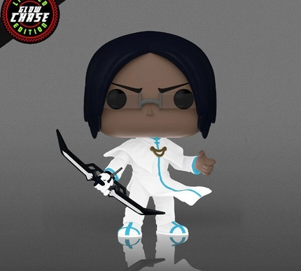 NEW Bleach Uryu Ishida #1696 GITD CHASE Funko Pop in PROTECTOR