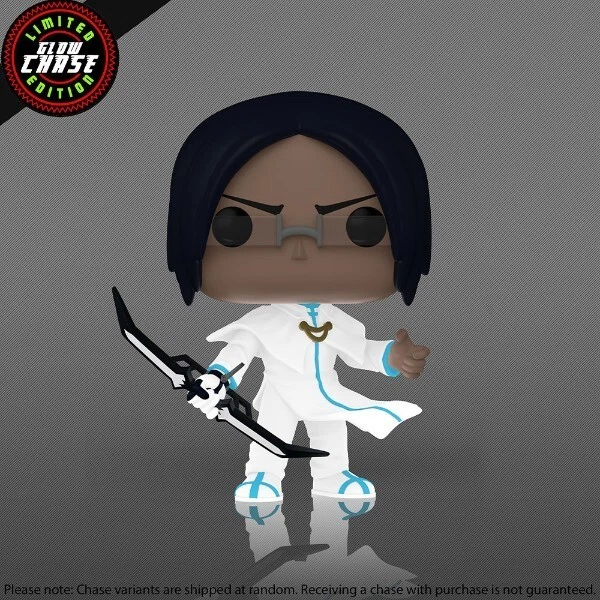 NEW Bleach Uryu Ishida #1696 GITD CHASE Funko Pop in PROTECTOR