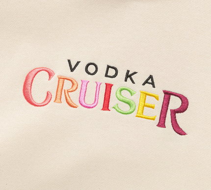 Vodka Cruiser Core Cream Hoodie - Small