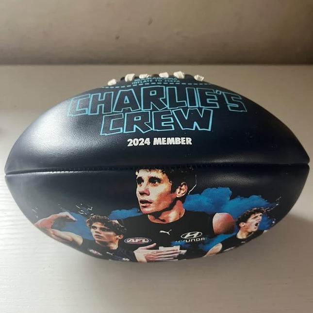 Carlton Charlie Curnow FOOTBALL OFFICAL AFL BRANDED 