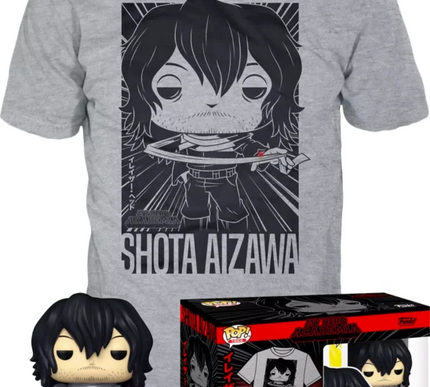 My Hero Academia - Shota Aizawa Pop! Vinyl Figure & T-Shirt Box Set - SMALL