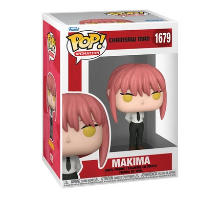 Makima #1679 Brand new funko pop vinyl chainsaw man ANIME 