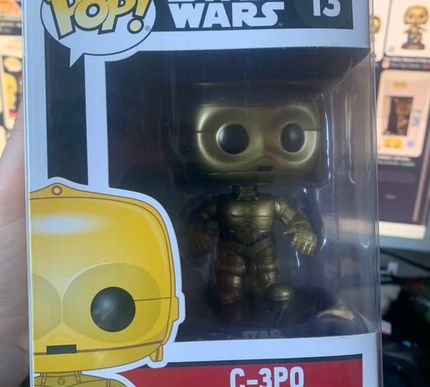C-3PO 13 ~ Star Wars ~ Funko Pop Vinyl ~ Excellent Condition + FREE PROTECTOR