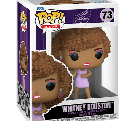 whitney houston #73 Pop! vinyl music funko + free case