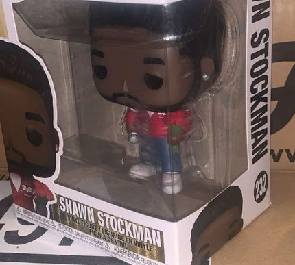 shawn stockman #232 Pop! vinyl music funko + free case (damage)