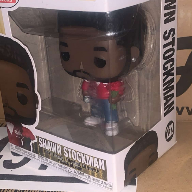 shawn stockman #232 Pop! vinyl music funko + free case (damage)