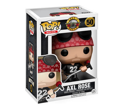 Guns & Roses Set SLASH #51 AXL ROSE #50 Duff Mckagan #52 Funko Pop! vinyl