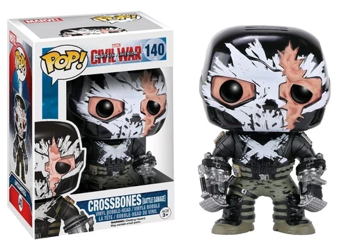 crossbones #140 Marvel Funko Pop! vinyl + free case