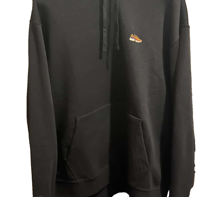 Nike Air Max tuned brushed hooded jumper black - Size XL