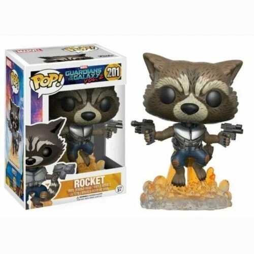 Rocket #201 Guardians of the Galaxy 2 Marvel FUNKO POP! VINYL