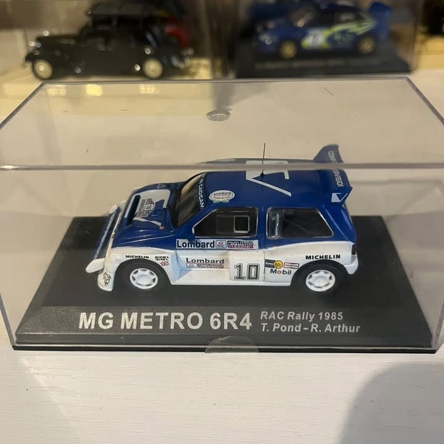 MG METRO 6r4 RAC rally 1985 T.Pond - R.Arthur diescast car 1:43