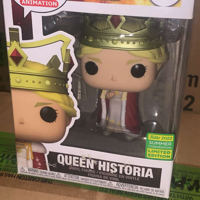 QUEEN HISTORIA Attack on Titan 2022 SDCC Funko POP! #1170 + free case