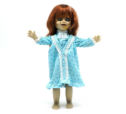 AS NEW 2017 MEZCO LIVING DEAD DOLLS PRESENT THE EXORCIST 10" DOLL 99105