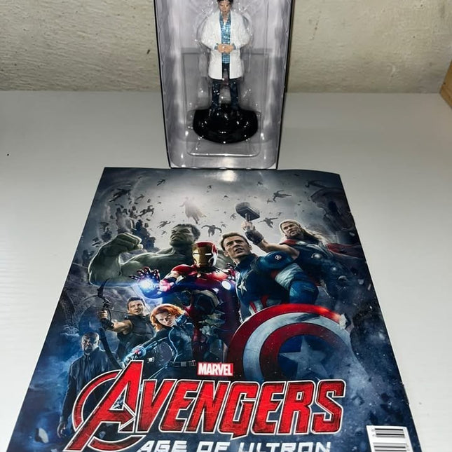 Bruce Banner #36  Marvel Movie Hand painted Eaglemoss figurine with magazine 