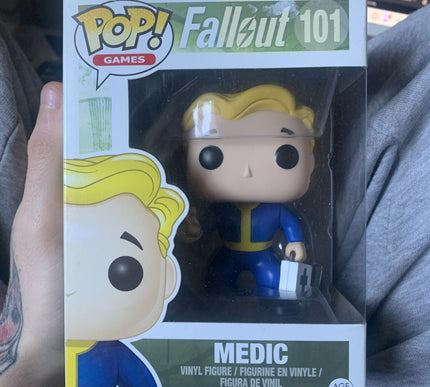 Funko Pop Vinyl Fallout MIB 101 Medic 2016