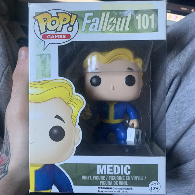 Funko Pop Vinyl Fallout MIB 101 Medic 2016