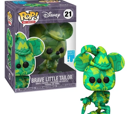 Brave little tailor #21 Art series mickey mouse Disney Funko Pop! Vinyl Figure 