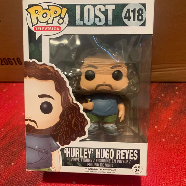 Hurley Hugo Reyes #418 "lost" "TV" Funko Pop! Vinyl Figure