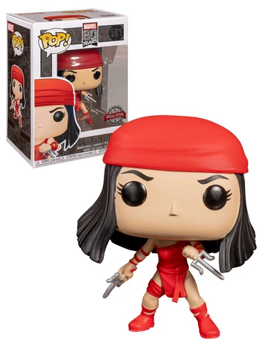 elektra #581 Marvel Funko Pop! vinyl + free case