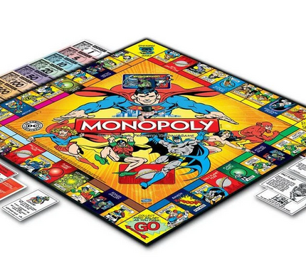 Monopoly DC Comics Originals Edition 2017 Family Board Game NEW SEALED