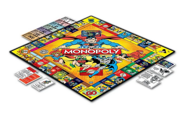 Monopoly DC Comics Originals Edition 2017 Family Board Game NEW SEALED