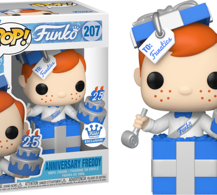 Freddy Funko #207 25TH anniversary Funko Pop! Vinyl Figure 