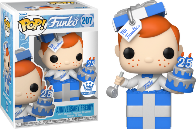 Freddy Funko #207 25TH anniversary Funko Pop! Vinyl Figure 