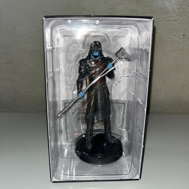 Ronan the accuser #30 MARVEL MOVIE Hand painted Eaglemoss figurine w/ magazine 